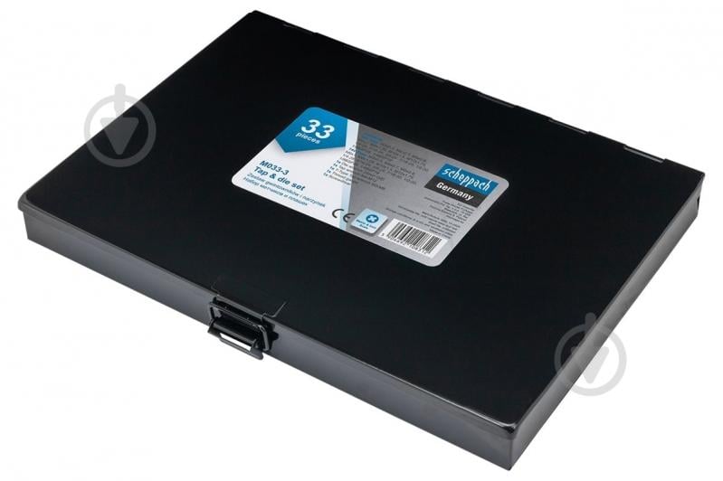 Набор метчиков и плашек (метрический+дюймовый) Scheppach 33 шт. SCH-M033-3 - фото 4 Набор метчиков и плашек (метрический+дюймовый) Scheppach 33 шт. SCH-M033-3 - фото 4