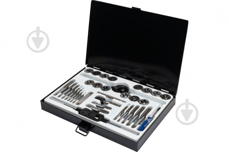 Набор метчиков и плашек (метрический+дюймовый) Scheppach 33 шт. SCH-M033-3 - фото 2 Набор метчиков и плашек (метрический+дюймовый) Scheppach 33 шт. SCH-M033-3 - фото 2