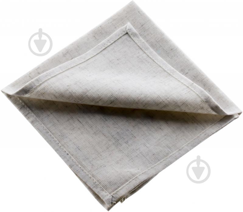 Салфетка Эдельвика 566-13/08 33x33 см серый с рисунком - фото 2