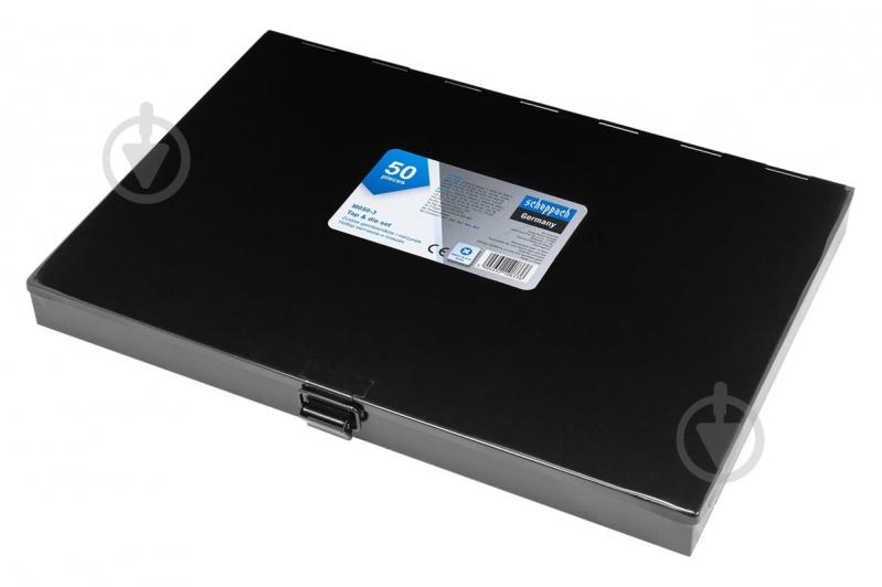 Набір мітчиків та плашок (метричний+дюймовий) Scheppach 50 шт. SCH-M050-3 - фото 4 Набір мітчиків та плашок (метричний+дюймовий) Scheppach 50 шт. SCH-M050-3 - фото 4