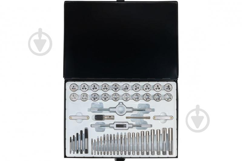 Набір мітчиків та плашок (метричний+дюймовий) Scheppach 50 шт. SCH-M050-3 - фото 3 Набір мітчиків та плашок (метричний+дюймовий) Scheppach 50 шт. SCH-M050-3 - фото 3