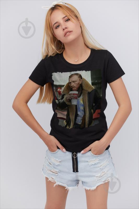 Футболка YAPPI Basic WB1072 р.XL черный - фото 1