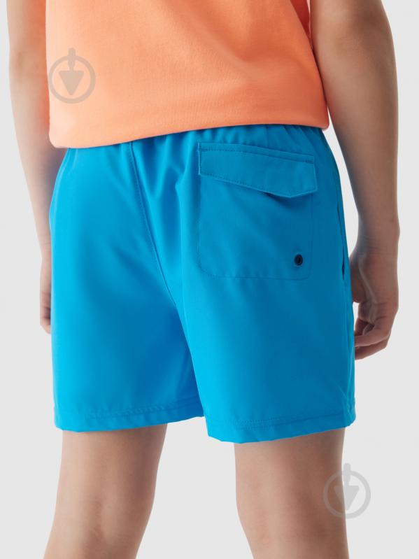 Шорты 4F BOARD SHORTS M066 / SZORTY KAPIELOWE M066 4FJWSS24UBDSM066-33S р. 134-140 синий - фото 4