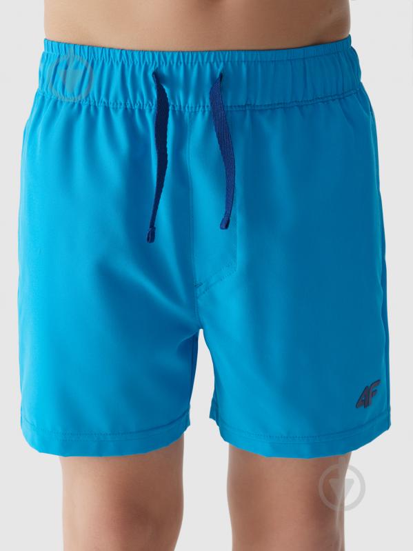 Шорты 4F BOARD SHORTS M066 / SZORTY KAPIELOWE M066 4FJWSS24UBDSM066-33S р. 134-140 синий - фото 6