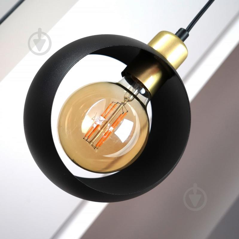 ВИТРИНА! Подвес TK Lighting Cyklop 1x60 Вт E27 черный 2751 - фото 4