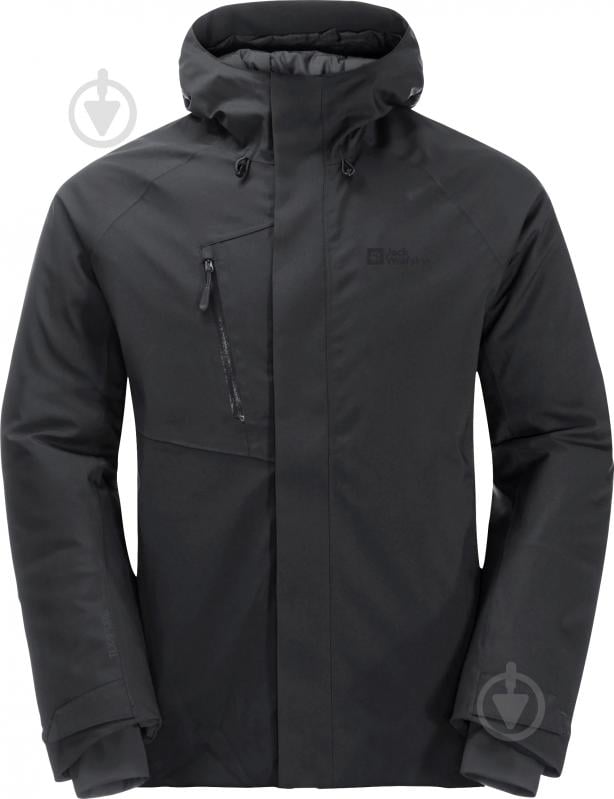 Куртка чоловіча зимова Jack Wolfskin TROPOSPHERE INS JKT M 1115321_6000 р.2XL черная - фото 7