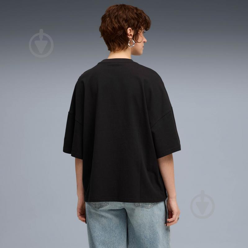 Футболка Puma DARE TO Oversized Ruched Tee 63214401 р.M чорний - фото 2 Футболка Puma DARE TO Oversized Ruched Tee 63214401 р.M чорний - фото 2
