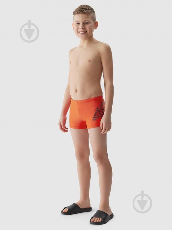 Плавки 4F SWIMMING TRUNKS M021 / KAPIELOWKI M021 4FJWSS24USWTM021-62S р.152 красный - фото 1