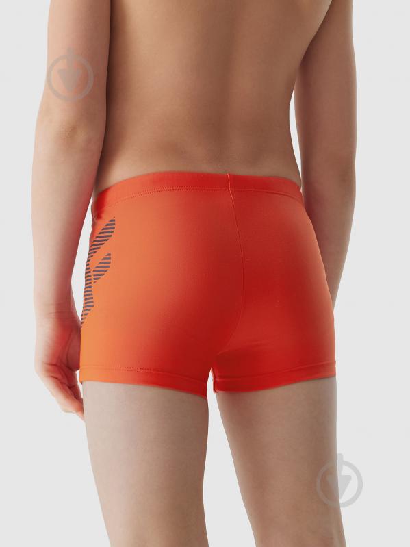 Плавки 4F SWIMMING TRUNKS M021 / KAPIELOWKI M021 4FJWSS24USWTM021-62S р.152 красный - фото 3