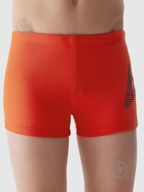 Плавки 4F SWIMMING TRUNKS M021 / KAPIELOWKI M021 4FJWSS24USWTM021-62S р.152 красный - фото 4