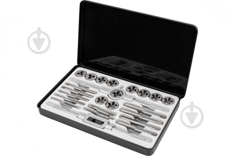 Набор метчиков и плашек дюймовый Scheppach 24 шт. SCH-M024-2 - фото 2