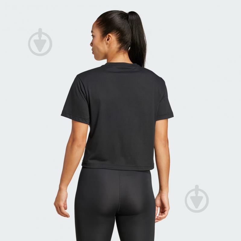 Футболка Adidas TR-ES BL TEE JG8614 р.M чорний - фото 2
