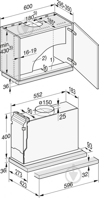 Витяжка Miele DAS 2620 - фото 8