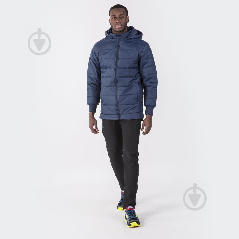 Куртка мужская демисезонная Joma URBAN WINTER JACKET NAVY 100659.300 р.2XL темно-синяя - фото 6