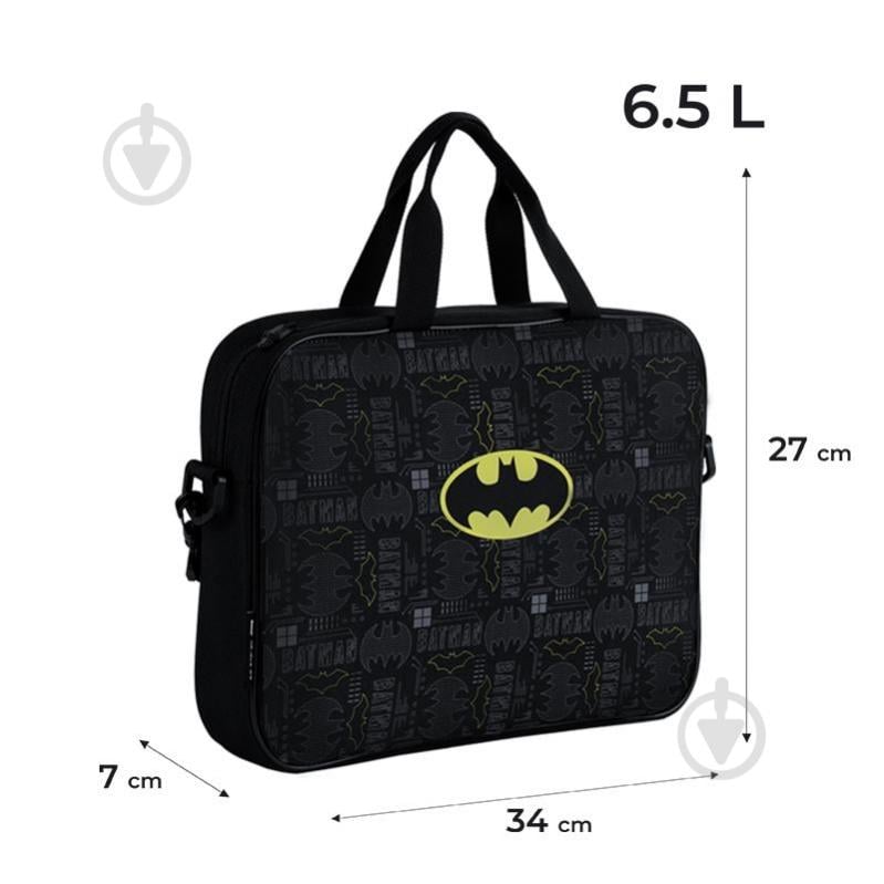 Сумка-портфель А4 589 DC Batman KITE - фото 2