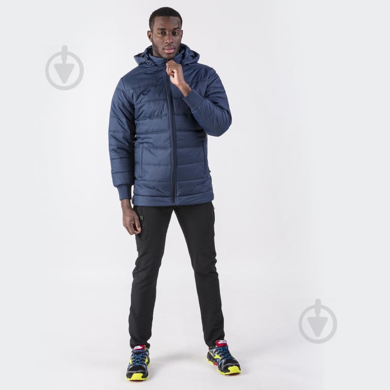 Куртка чоловіча демісезонна Joma URBAN WINTER JACKET NAVY 100659.300 р.L темно-синя - фото 2