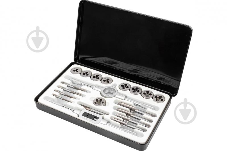 Набор метчиков и плашек метрический Scheppach 20 шт. SCH-M020-1 - фото 2 Набор метчиков и плашек метрический Scheppach 20 шт. SCH-M020-1 - фото 2