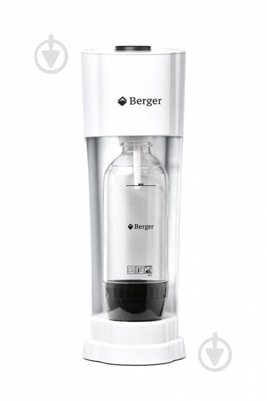 Сифон для газування Berger SM-102 White 1 л - фото 2