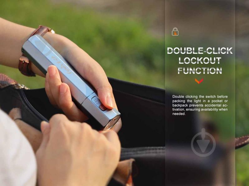 Фонарик Fenix ручной E-CP Black (E-CPblack), 1600лм - фото 8