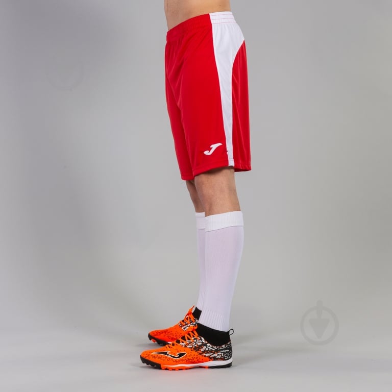 Шорти Joma TOKIO II SHORT RED-WHITE 100684.602 р. 6XS-5XS червоний - фото 3