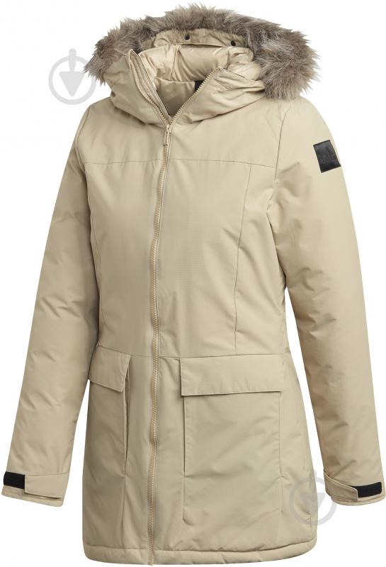 Куртка-парка женская зимняя Adidas W XPLORIC Parka GE7790 р.XS бежевая - фото 3