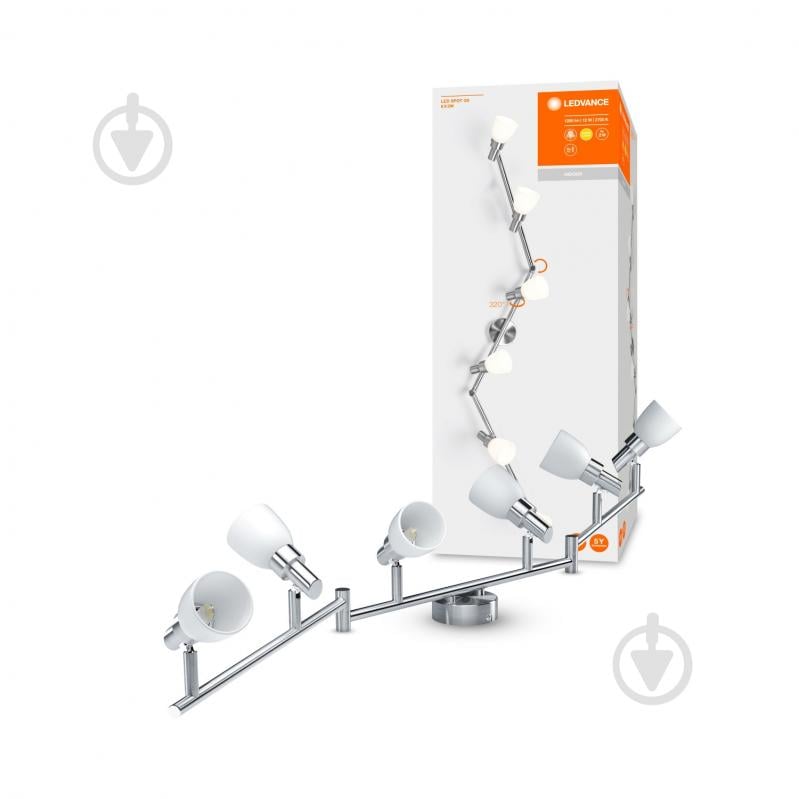 ВИТРИНА! Спот Osram 827 LED 6x2 Вт G9 хром - фото 1