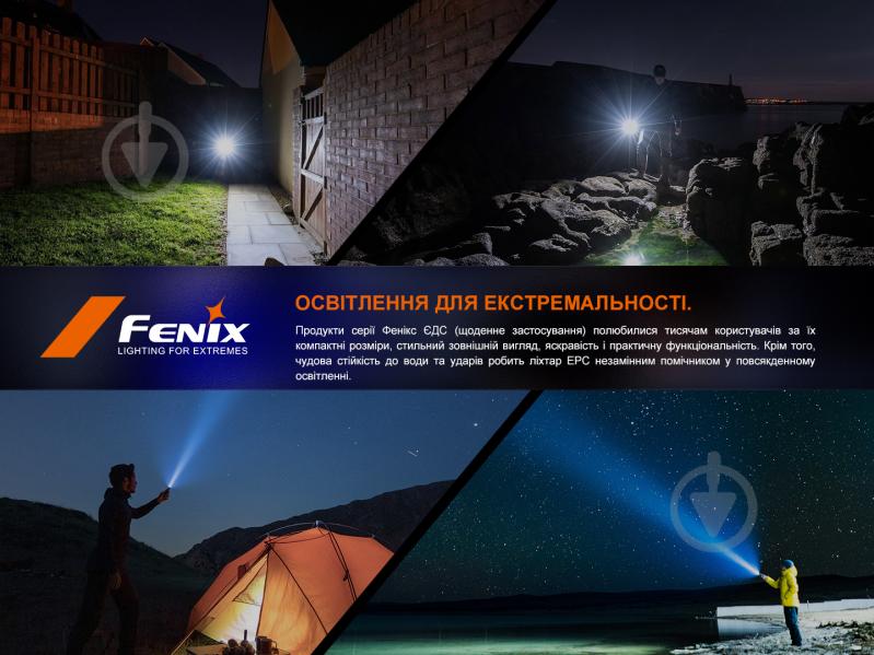 Ліхтарик Fenix ручний E18R V2.0, 1200лм - фото 16