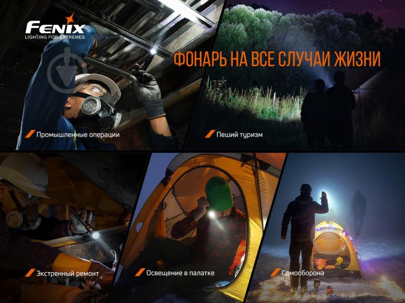 Фонарик Fenix ручной LD22 V2.0 (800лм) - фото 12
