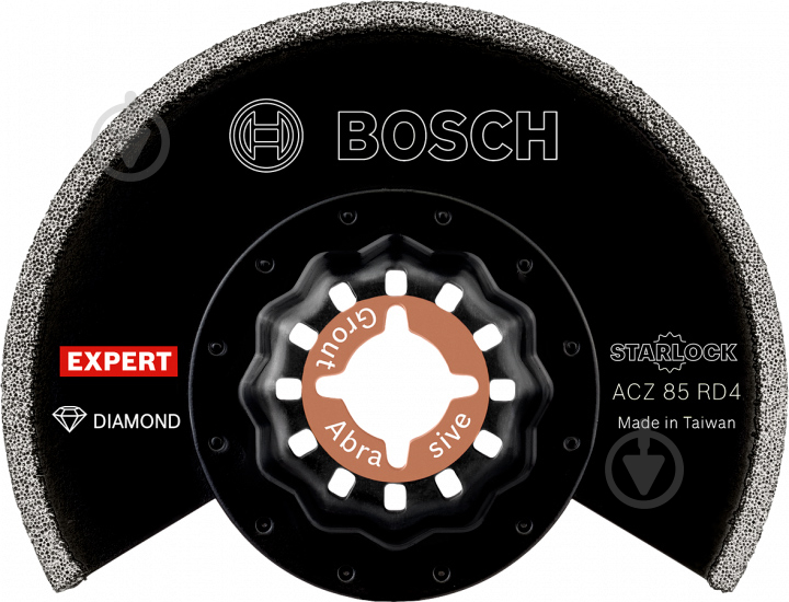 Сегментований пиляльний диск Bosch Starlock Grout & Abrasive ACZ85RD4 2608900034 - фото 1