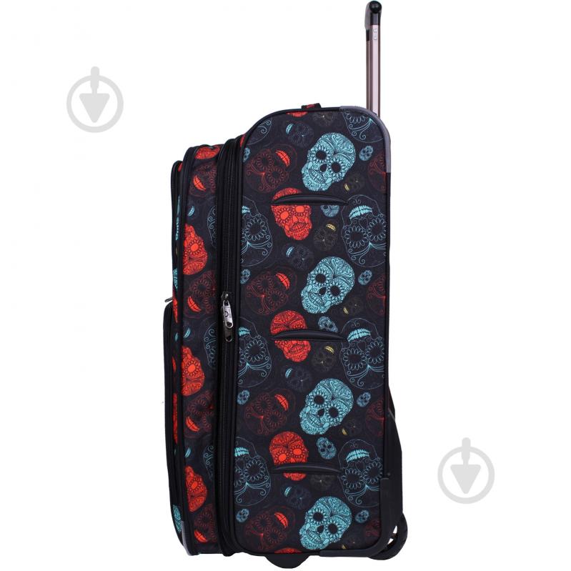 Валіза Bagland Леон 70 л мульті суб.106 (37666274) - фото 3