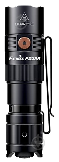 Ліхтарик Fenix ручний PD25R, 800лм - фото 1 Ліхтарик Fenix ручний PD25R, 800лм - фото 1
