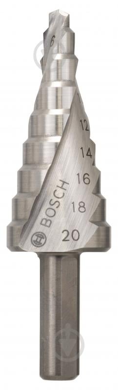 Сверло ступенчатое Bosch 1 шт. 2608597519 - фото 1