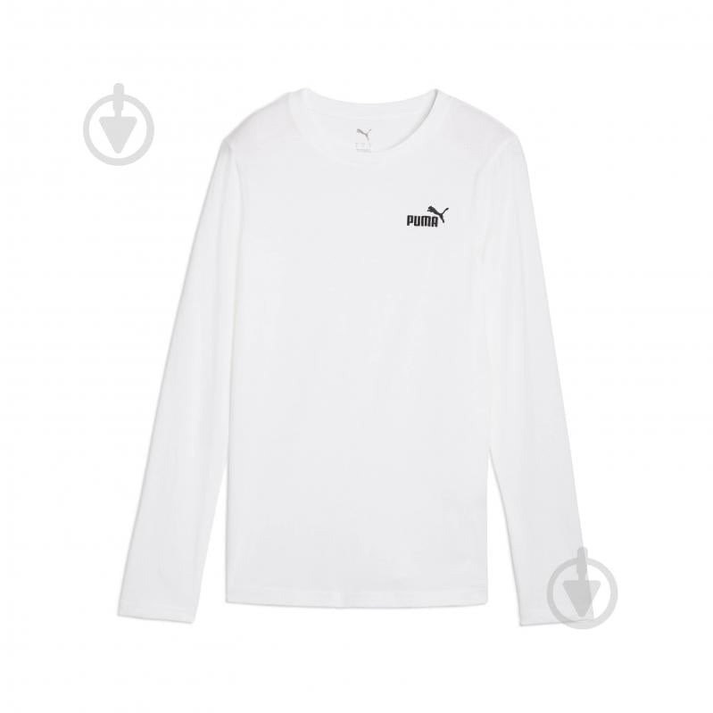 Футболка Puma ESS Small No. 1 Logo Longsleeve Tee 68238002 р.XL белый - фото 1 Футболка Puma ESS Small No. 1 Logo Longsleeve Tee 68238002 р.XL белый - фото 1