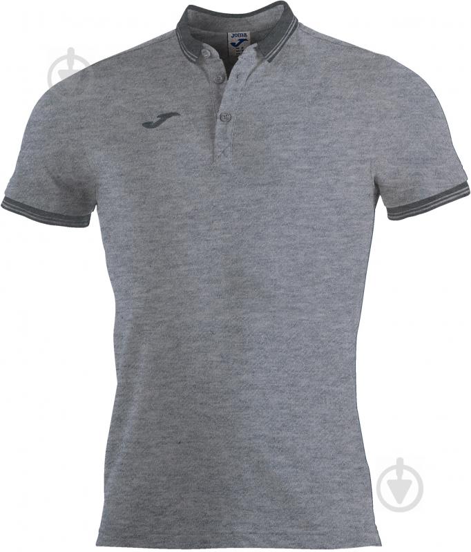 Поло Joma POLO SHIRT BALI II GREY S/S 100748.250 р.S серый - фото 1