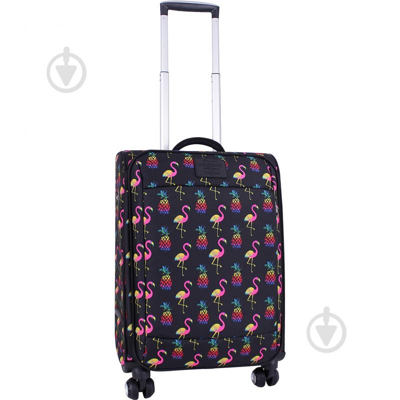 Чемодан Bagland S 36 л мульти суб.361 (37966194) - фото 1