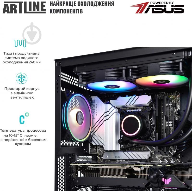 Комп'ютер Artline Gaming X76 (X76v08) black - фото 4