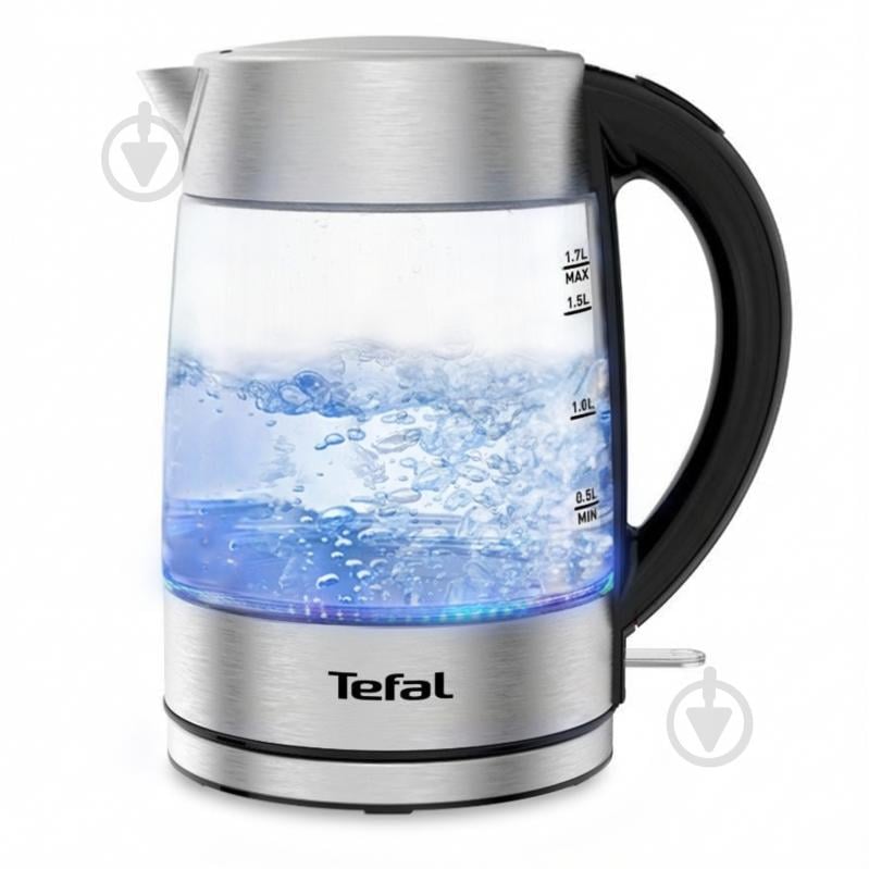 Электрочайник Tefal Glass KI772D38 - фото 1 Электрочайник Tefal Glass KI772D38 - фото 1