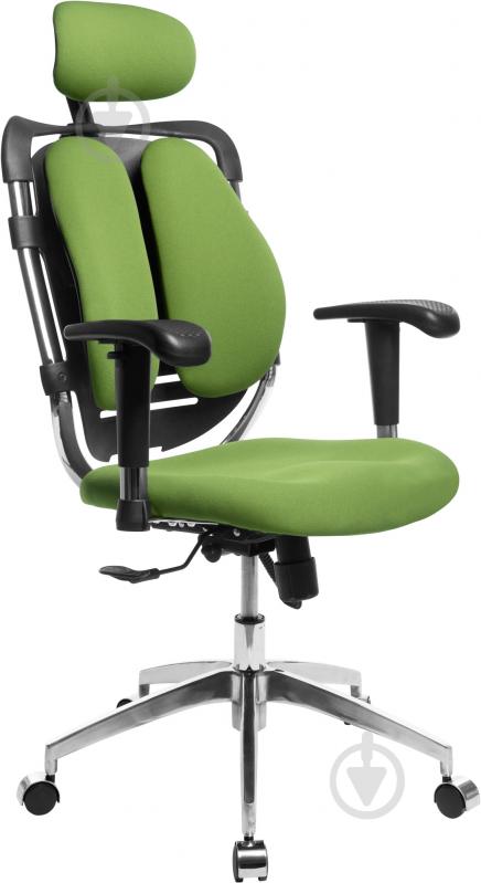 Кресло GT Racer L-13-Fabric зеленый - фото 1