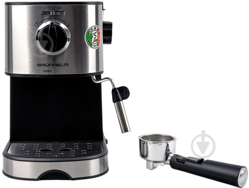 Кофеварка рожковая Grunhelm GEC17 - фото 3