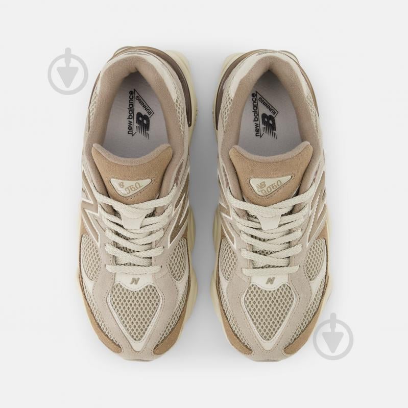 Кроссовки для девочек демисезонные New Balance GC9060EX р.35,5 коричневые - фото 3 Кроссовки для девочек демисезонные New Balance GC9060EX р.35,5 коричневые - фото 3