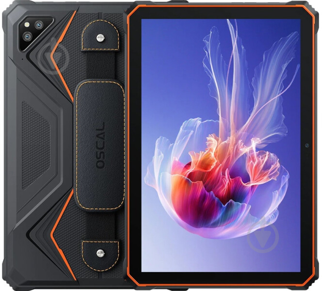 Планшет Oscal Spider 8 10,1" 8/128GB Wi-Fi + 4G black/orange - фото 1