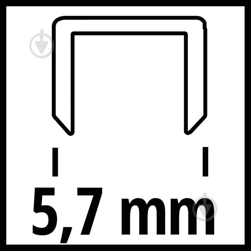 Скобы для электростеплера Einhell 38 мм тип 90 3000 шт. 4137876 - фото 4