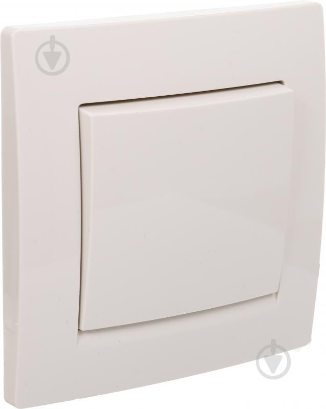 Вимикач одноклавішний одноклавішний UP! (Underprice) One Plus без підсвітки кремовий 706-0303-100 - фото 2