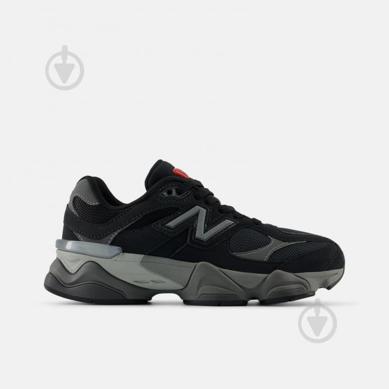Кросівки для дівчаток демісезонні New Balance GC9060BK р.35,5 чорні - фото 1 Кросівки для дівчаток демісезонні New Balance GC9060BK р.35,5 чорні - фото 1