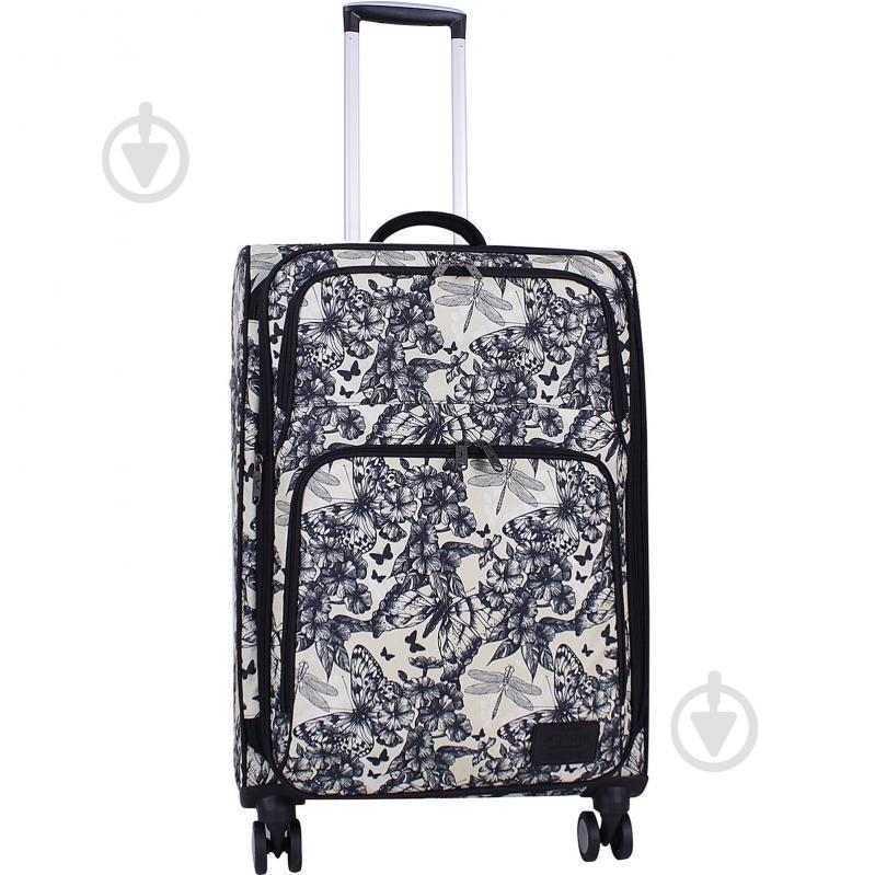 Чемодан Bagland M 63 л мульти суб.655 (37966244) - фото 1