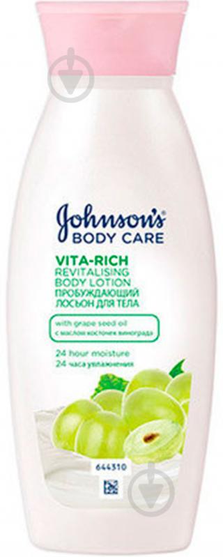 Гель для душу Johnson's Body Care Vita Rich з маслом виноградних кісточок 250 мл - фото 1