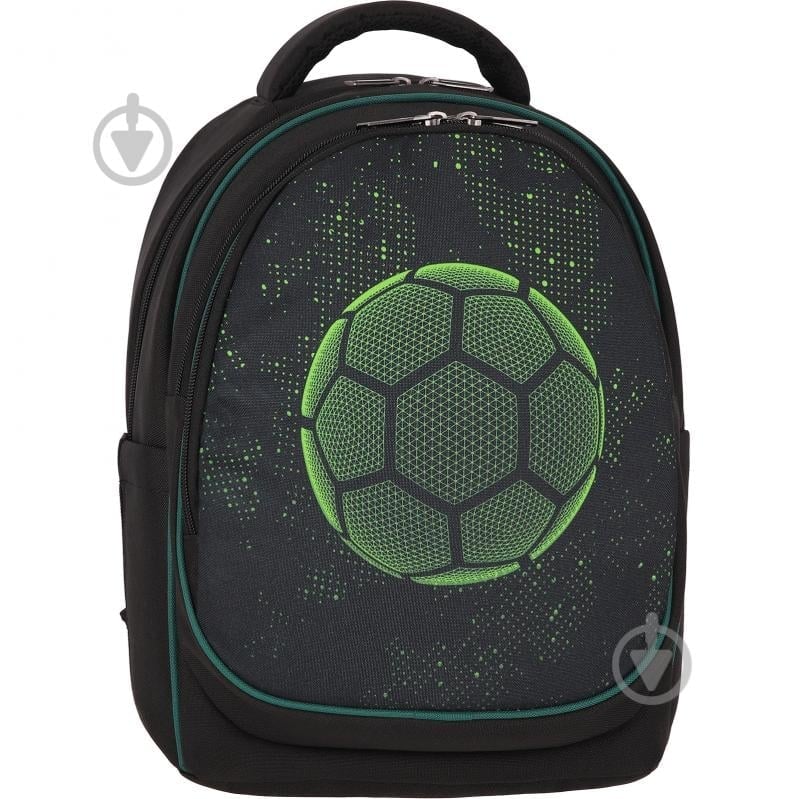 Рюкзак школьный Bagland #Школа Butterfly Green Ball 21 л 56566 чорний 1461 - фото 1