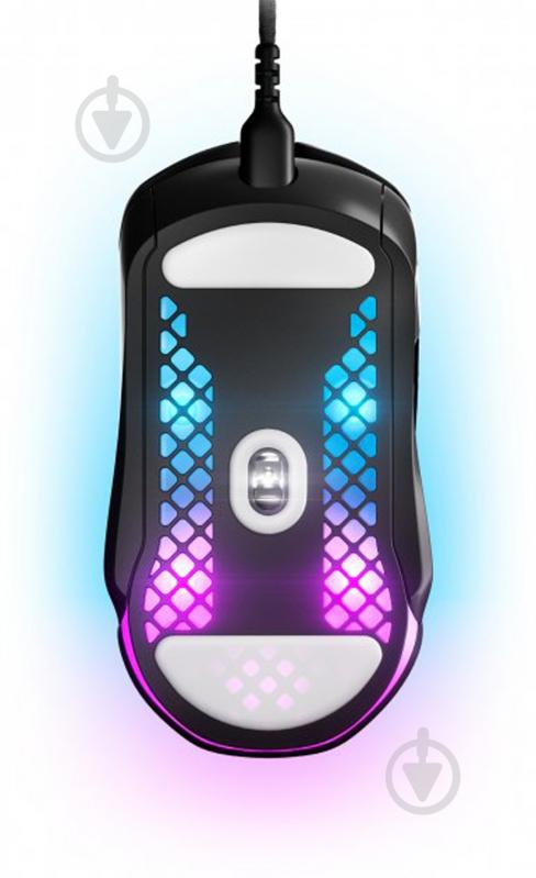 Мишка SteelSeries Aerox 5 USB black (SS62401) - фото 3