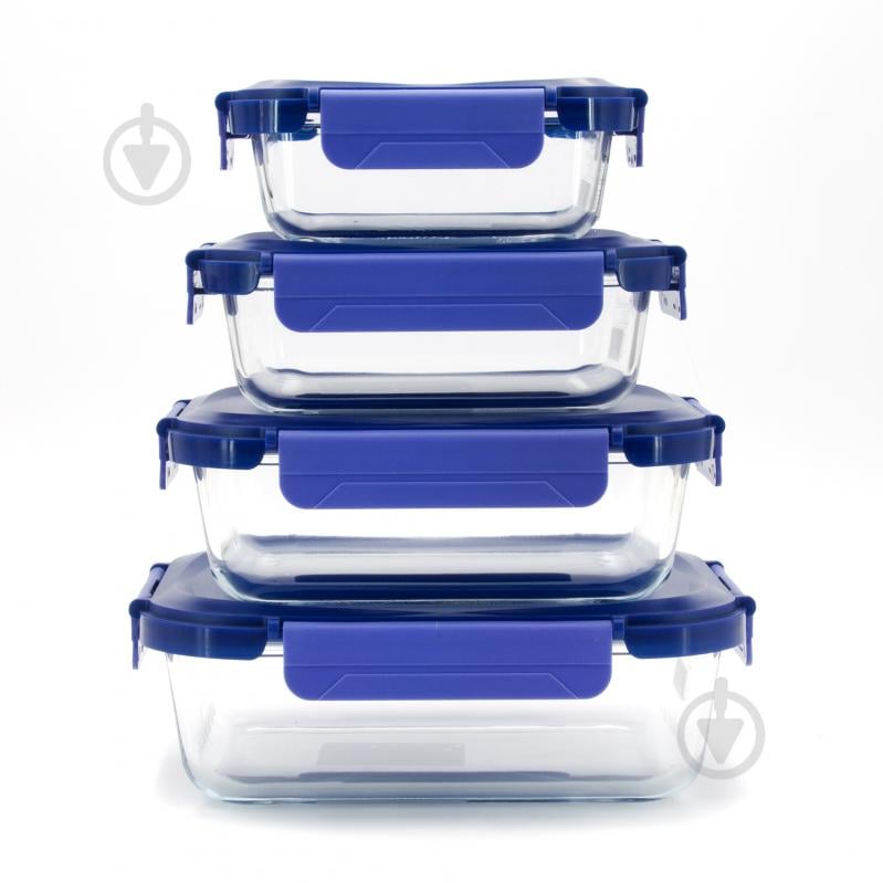 Ємність для їжі Luminarc Pure Box Click Clack 1,52 л X0085 - фото 6 Ємність для їжі Luminarc Pure Box Click Clack 1,52 л X0085 - фото 6