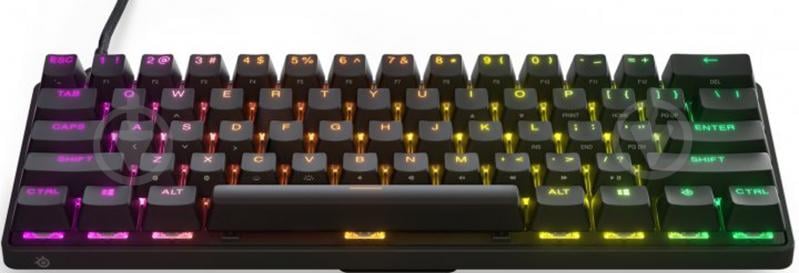 Клавиатура SteelSeries APEX PRO mini USB (SS64820) black - фото 2